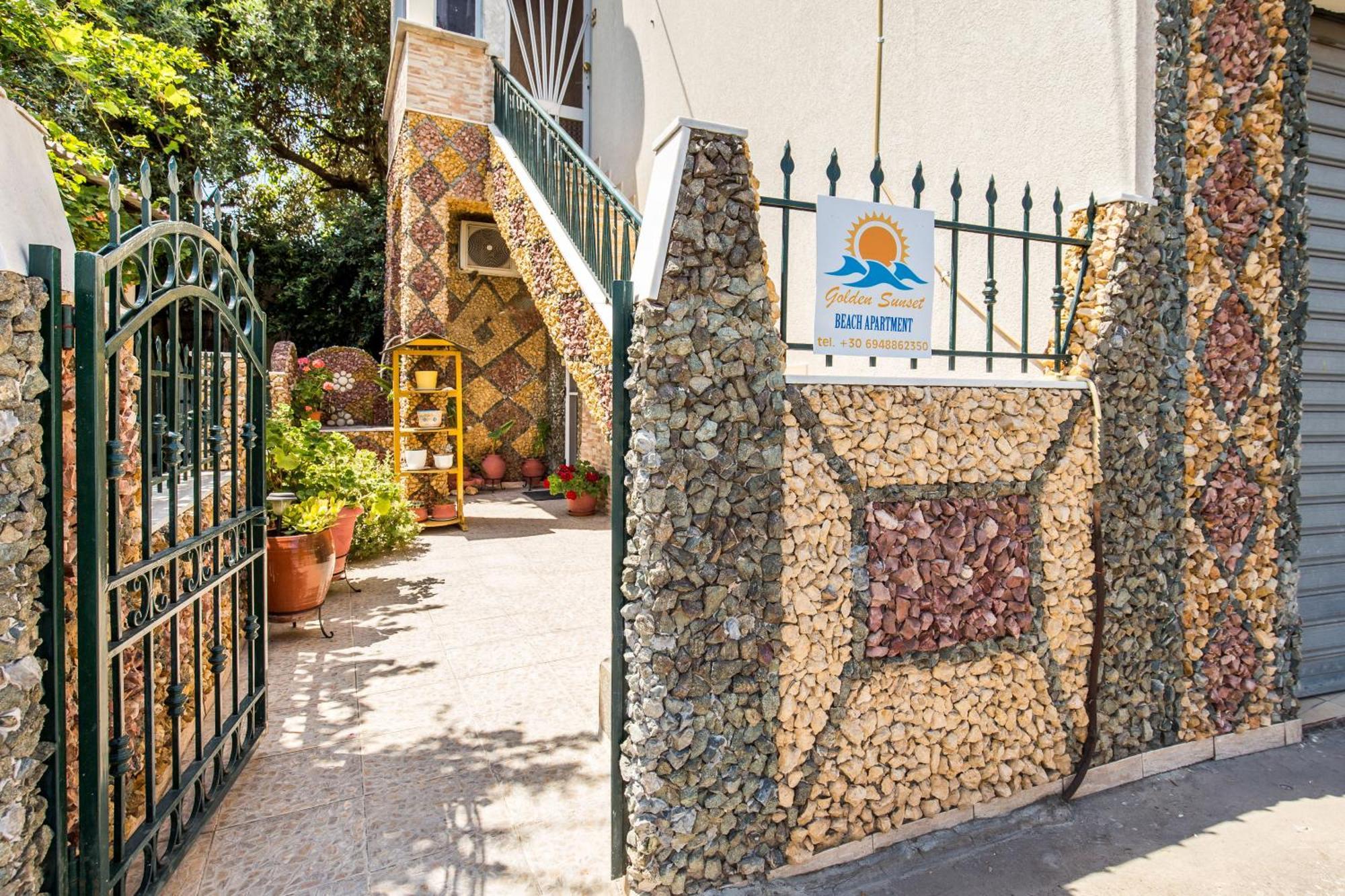 Golden Sunset Beach Apartment Skála Kallirákhis Kültér fotó